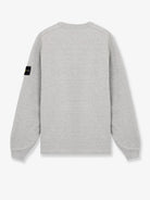 Stone Island Mélange cotton sweatshirt - Melange Grey