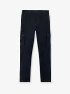 Stone Island Cotton blend cargo trousers - Navy Blue