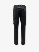 Stone Island Cargo stretch organic cotton trousers - Black