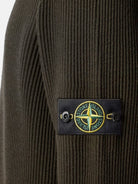Stone Island Virgin wool cardigan - Coal Grey