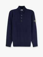 Stone Island Virgin wool blend sweater - Navy Blue