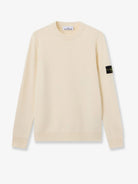 Stone Island Virgin wool blend sweater - Ivory