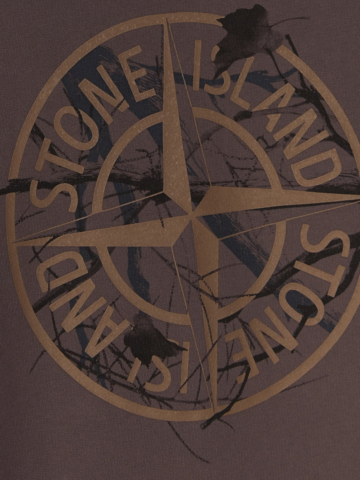 Stone Island Cotton sweatshirt - Dark Burgundy