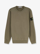 Stone Island Organic cotton sweatshirt - Military Green