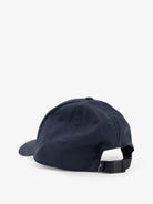 Stone Island Cotton hat with logo on the front - Navy Blue