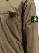 Stone Island Crinkle Reps NY recycled nylon jacket - Military Green