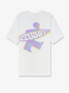 Stüssy Dot Surf Cotton T-Shirt - White