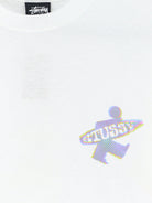 Stüssy Dot Surf Cotton T-Shirt - White