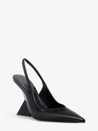The Attico Cheope patent leather décolleté - Black