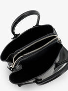 The Attico La Passeggiata Mini leather handbag - Black