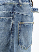 The Attico Blue denim jeans - Skyblu