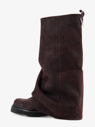 The Attico Robin suede boots - Darkviolet