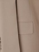 The Frankie Shop Bea oversized blazer - Latte