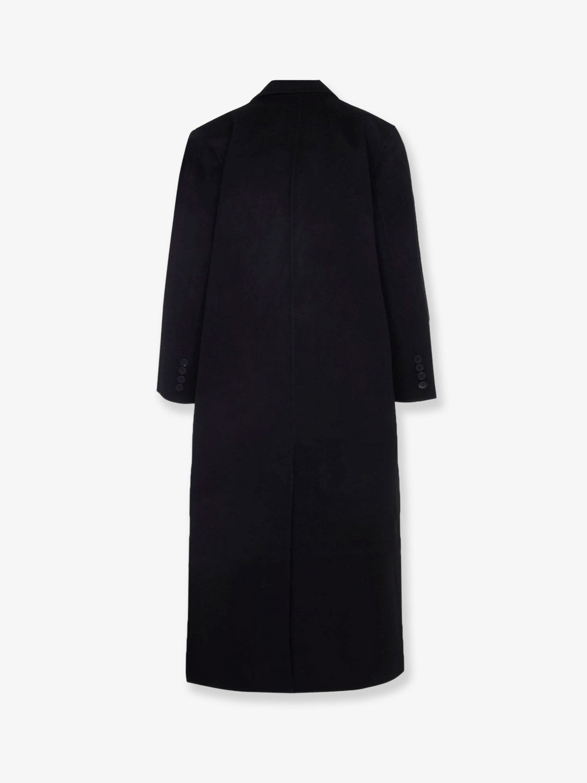 The Frankie Shop Gaia wool blend coat - Black