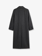 The Frankie Shop Gaia wool coat - Dark Grey Melange
