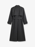 The Frankie Shop Nikola wool and cashmere blend coat - Dark Grey Melange