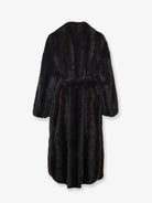 The Frankie Shop Ravello faux fur coat - Darkbrown