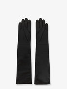 The Frankie Shop Veneto leather gloves - Black