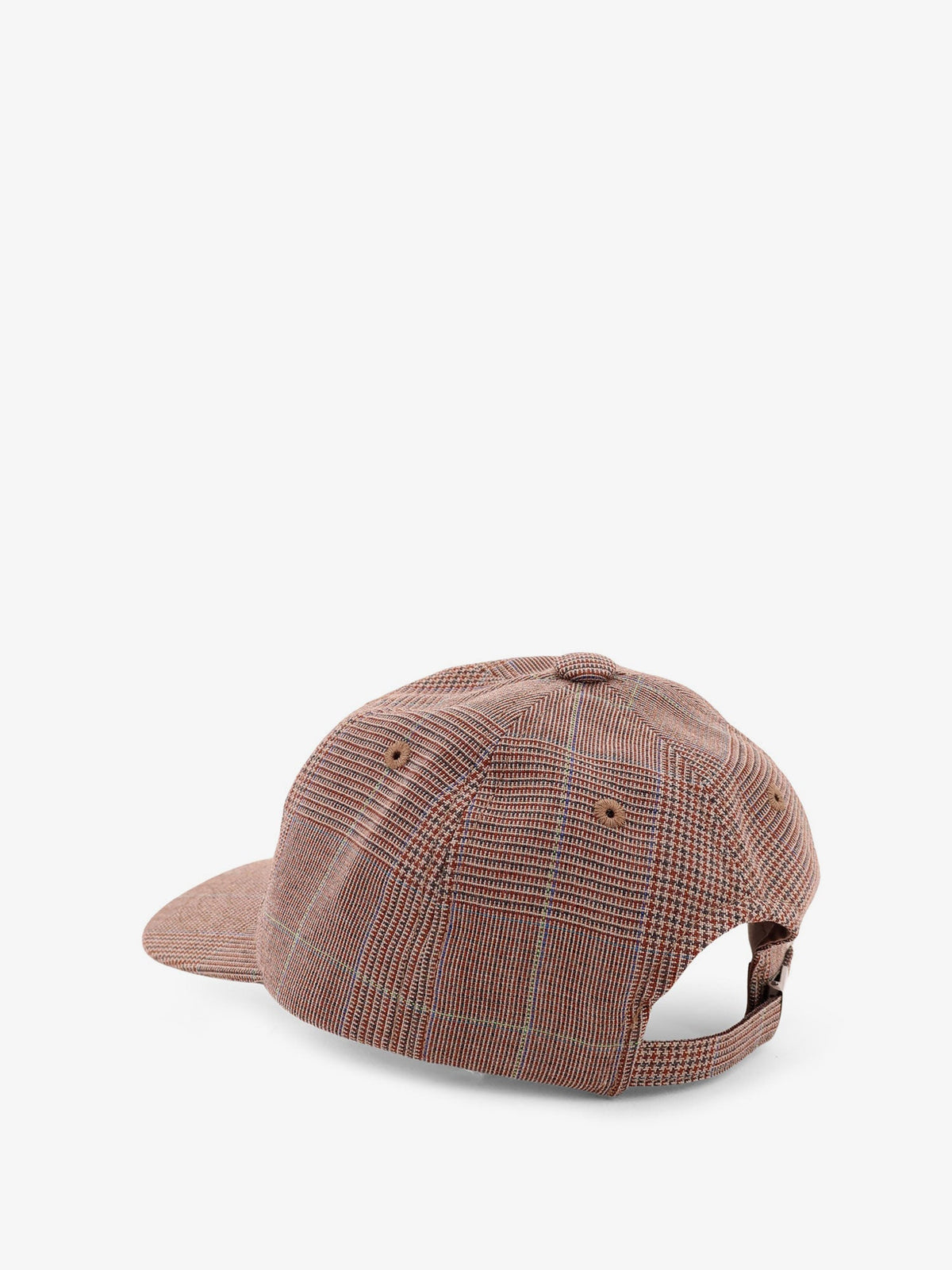The Frankie Shop Frankie Baseball Cap - Brown Glen Plaid
