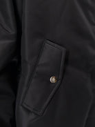 The Frankie Shop Astra nylon jacket - Black