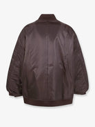 The Frankie Shop Astra nylon jacket - Brown