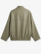 The Frankie Shop Veren faux leather jacket - Sage