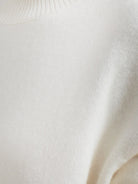 The Frankie Shop Rafaela sweater in merino wool and cashmere blend - Ivory