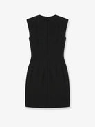 The Frankie Shop Bryn Structured Short Dress - Black