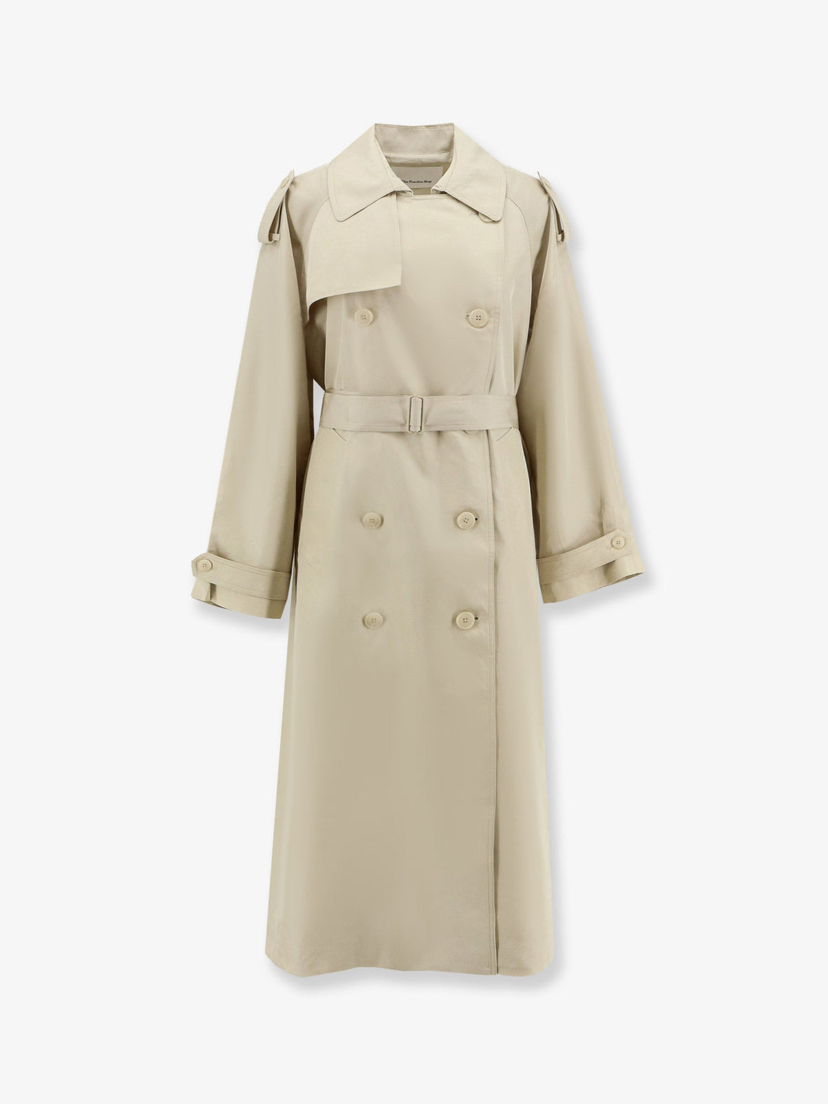 The Frankie Shop Veyron double-breasted trench - Beige