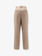 The Frankie Shop Bea Suit Tailored Pants - Latte