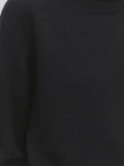 The Row Stepny wool and cashmere blend sweater - Black