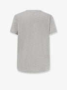 The Row Dera cotton T-shirt - Lightgreymelange