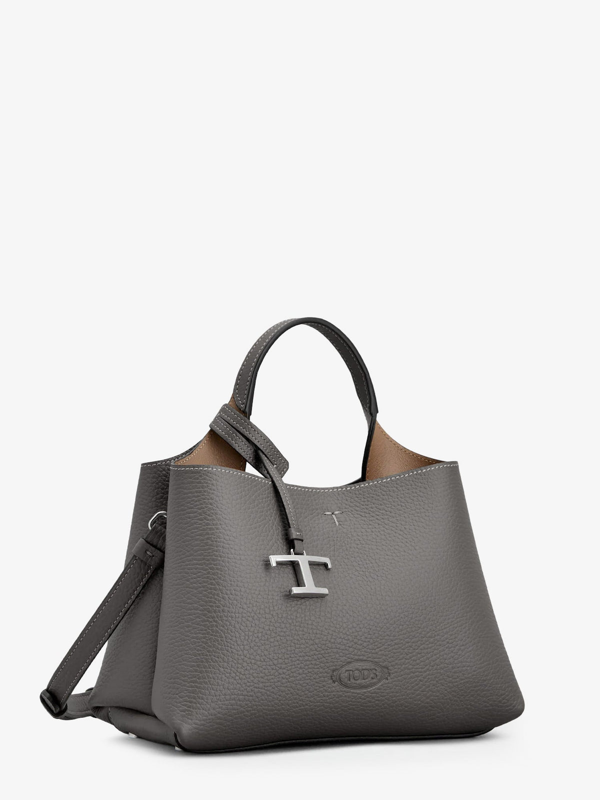 Tod's Leather crossbody bag - Argilla Marrone