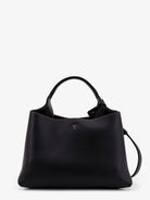 Tod's Micro leather crossbody bag with iconic stitching on the front - Nero