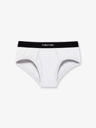 Tom Ford Stretch cotton briefs - White