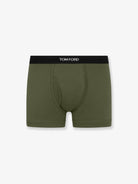 Tom Ford Stretch cotton boxer briefs - Militarygreen
