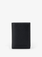Tom Ford Leather card holder with embossed logo - Black