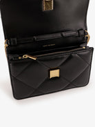 Tory Burch Kira leather crossbody wallet - Black