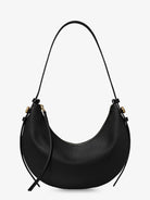 Tory Burch Romy Half Moon leather shoulder bag - Black