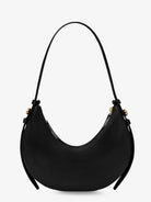 Tory Burch Romy Half Moon leather shoulder bag - Black