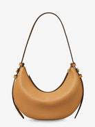Tory Burch Romy Half Moon leather Shoulder Bag - Tiramisu