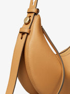 Tory Burch Romy Half Moon leather Shoulder Bag - Tiramisu