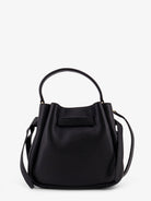 Tory Burch Romy Mini leather shoulder bag - Black