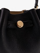 Tory Burch Romy Mini leather shoulder bag - Black