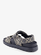 Tory Burch T Mono Perfect Monogram fabric sandals - Tmonoperfectnavy