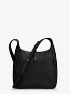 Tory Burch Miller Swing shoulder bag in black hammered leather