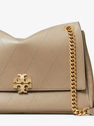Tory Burch Charlie Leather Shoulder Bag - Softcement