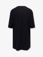 Toteme Relaxed Tee lyocell and cotton short dress - Black