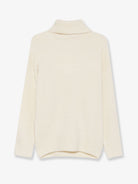 Toteme Bouclé alpaca blend turtleneck - Milk