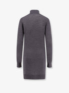 Toteme Wool and silk turtleneck - Mid Grey Melange